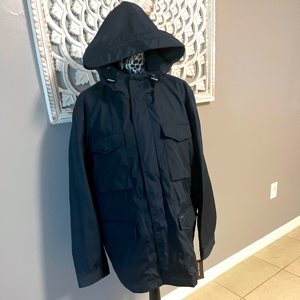 Michael Kors Bonded Hooded Jacket